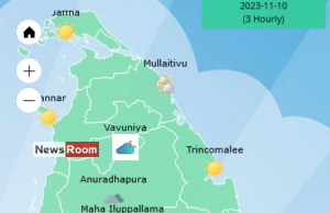 News Room : Showers above 75 mm are likely at some places in Western, Central, Sabaragamuwa and Uva provinces – The Island 1699581743 News Room Showers above 75 mm are likely at