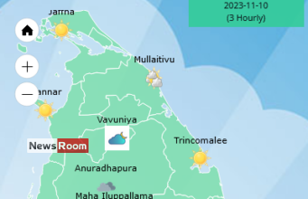 News Room : Showers above 75 mm are likely at some places in Western, Central, Sabaragamuwa and Uva provinces – The Island 1699581743 News Room Showers above 75 mm are likely at