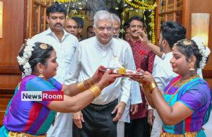 News Room : Diwali celebrations at the Presidential secretariat