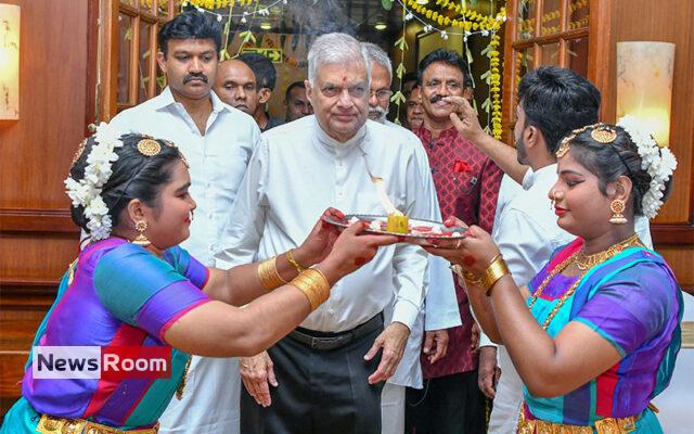 News Room : Diwali celebrations at the Presidential secretariat