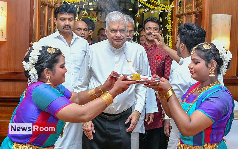 News Room : Diwali celebrations at the Presidential secretariat