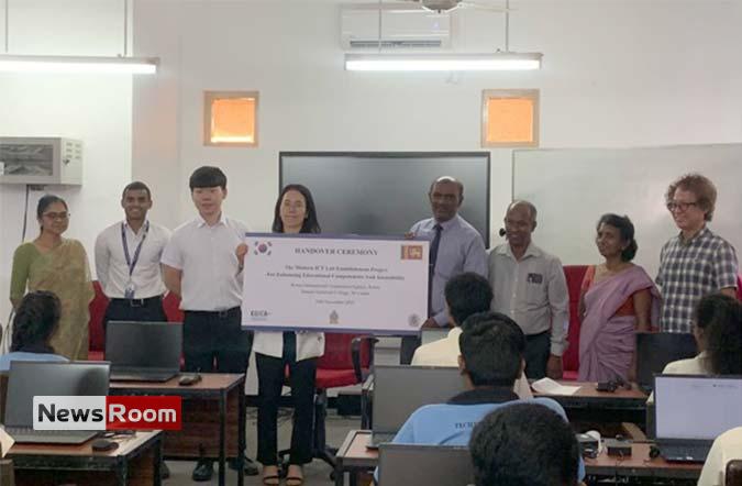 News Room : KOICA ICT Laboratory for students from vulnerable