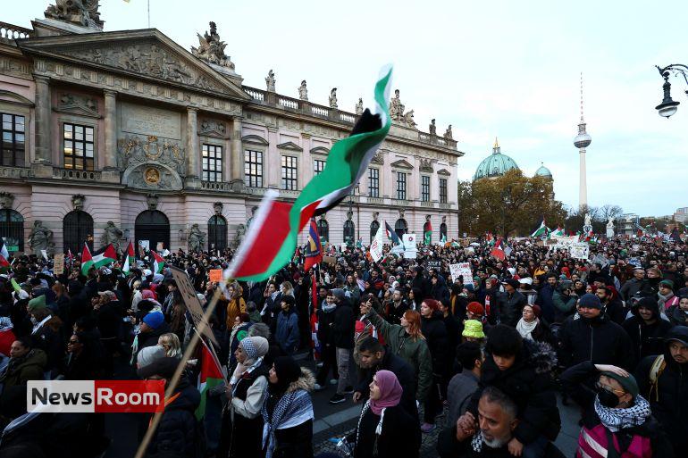 News Room : Protesters rally around the world demanding immediate