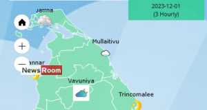 News Room : Heavy showers about 100 mm are likely at some places in Eastern province and in Polonnaruwa and Mullaitivu districts – The Island News Room Heavy showers about 100 mm are likely