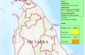 News Room Landslide Early Warnings Issued to the districts