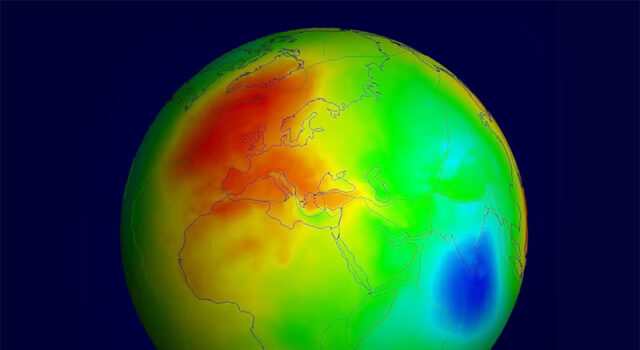 News Room Lankas southern waters hide a gravity anomaly