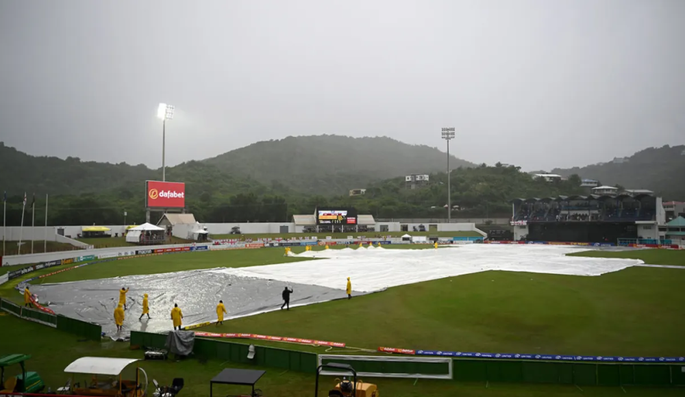 News Room : Washout in St Lucia after five overs as England take series 3-1 – The Island News Room Washout in St Lucia after five overs