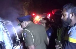 News Room : Burned body found in vehicle at Habarana News Room Burned body found in vehicle at Habarana
