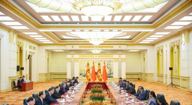 News Room Chinese premier meets Sri Lankan president –
