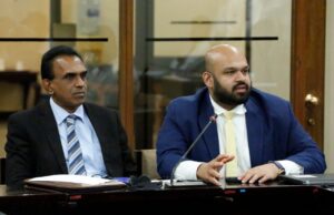 News Room Members of Parliament Prof Chrishantha Abeysena and