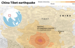 News Room : Over 3,600 aftershocks detected following 6.8-magnitude Xizang quake – The Island