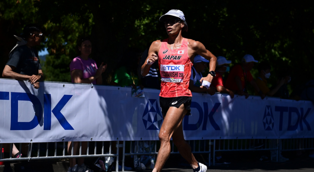 News Room Yamanishi breaks world 20km race walk record