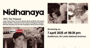 News Room : First time in Sri Lanka: 4K Restoration of Nidhanaya to be screened at National Archives – The Island