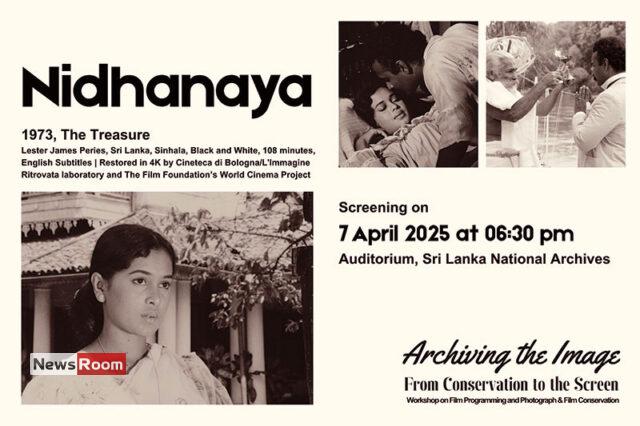 News Room : First time in Sri Lanka: 4K Restoration of
