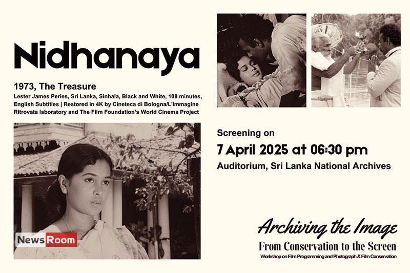 News Room : First time in Sri Lanka: 4K Restoration of