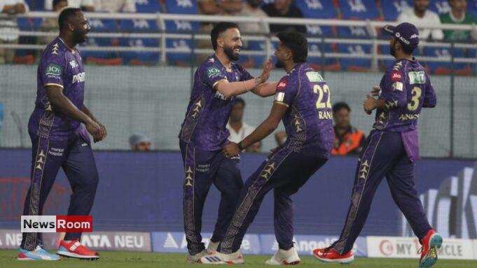 News Room : IPL 2025: Chahal four-for stuns Kolkata Knight Riders as Punjab Kings defend 111