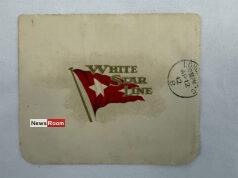 News Room : Letter written before Titanic sinks sells for nearly $400,000 at auction