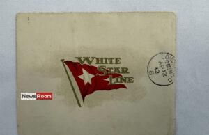 News Room : Letter written before Titanic sinks sells for nearly $400,000 at auction