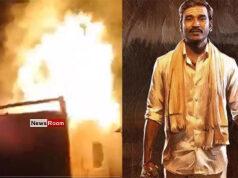 News Room : Massive fire breaks out during the shooting of Dhanush’s ‘Idli Kadai’