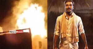 News Room : Massive fire breaks out during the shooting of Dhanush’s ‘Idli Kadai’