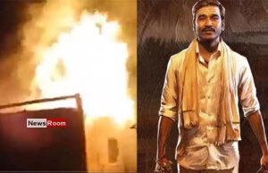 News Room : Massive fire breaks out during the shooting of Dhanush’s ‘Idli Kadai’