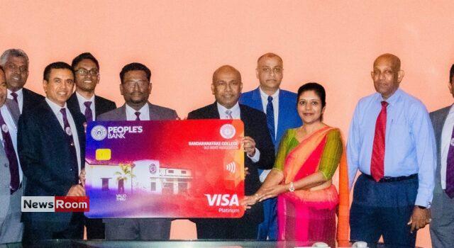 News Room : People’s Bank Introduces Affinity Credit Card for Bandaranayake College OBA News Room Peoples Bank Introduces Affinity Credit Card for