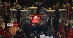 News Room : Pope Francis’ coffin arrives at St. Peter’s Basilica ahead of funeral