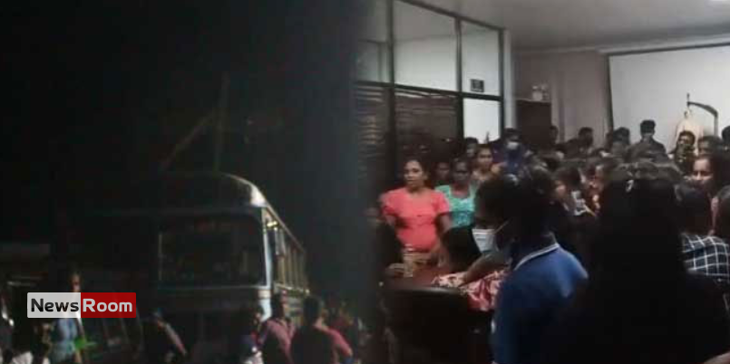 News Room : Tense Standoff at Weligama Apparel Factory as