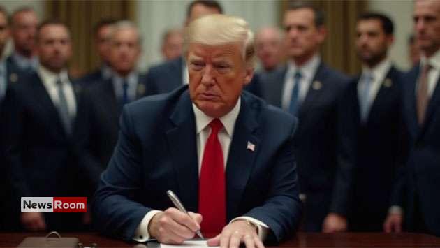 News Room : Trump signs order to end duty-free treatment