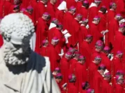News Room : Voting for new Pope set to begin with cardinals entering secret conclave News Room Voting for new Pope set to begin.webp