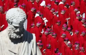 News Room : Voting for new Pope set to begin with cardinals entering secret conclave News Room Voting for new Pope set to begin.webp