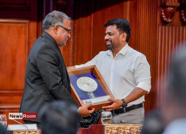 News Room : AKD Honours Outgoing Treasury Secretary, Says Siriwardana’s