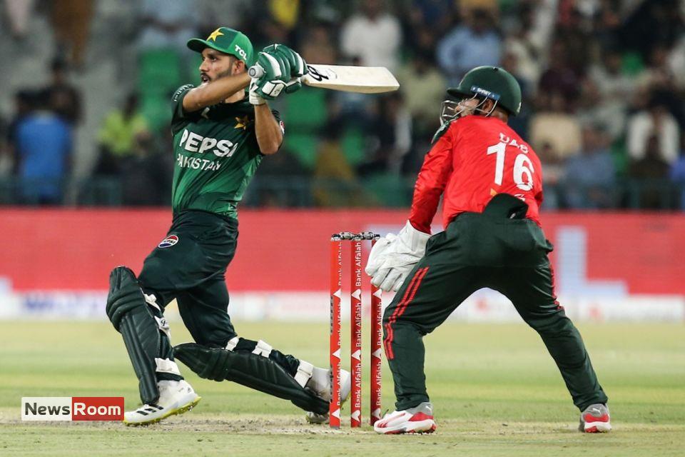 News Room : Haris stars with unbeaten 107 as Pakistan