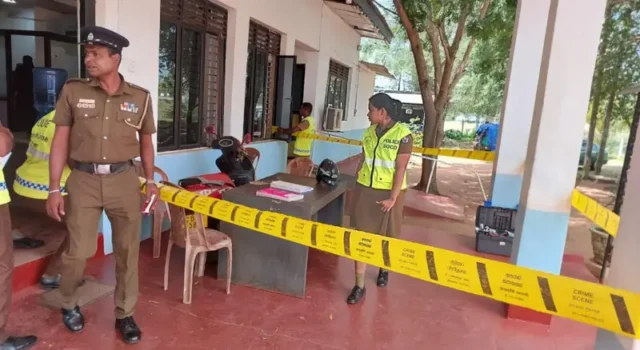 News Room : Vavuniya Man Murders Pregnant Wife, Brings Severed Head to Police Station News Room Vavuniya Man Murders Pregnant Wife Brings Severed.webp