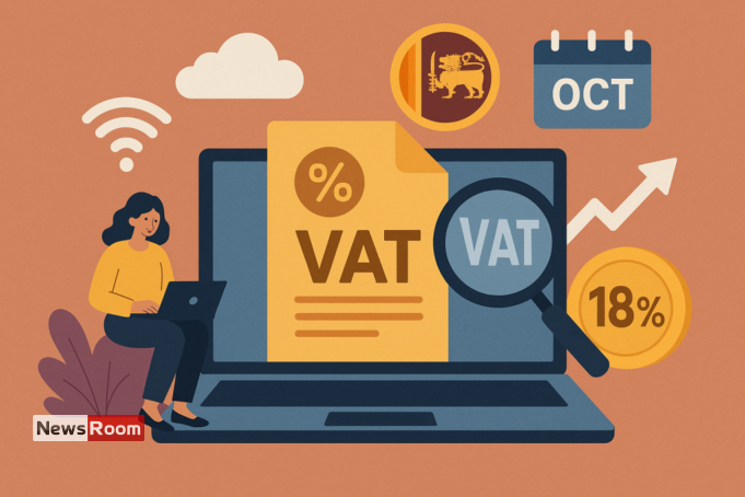 News Room : 18% VAT on Digital Services in Sri Lanka from October: What You Should Know