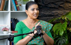 News Room Air Lanka Saree Interview Puts Apsari Tillakaratne