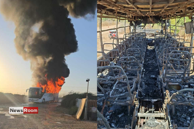 News Room : Bus Carrying 20 Sri Lankan Workers Bursts