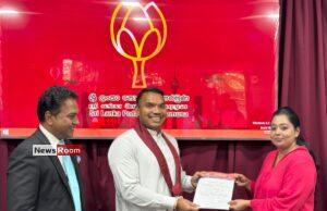 News Room : “I Will Never Leave the SLPP” – Sanath Nishantha’s Widow Affirms After New Appointment