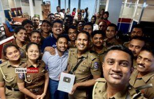 News Room Sri Lanka Police receives YouTube Silver Play