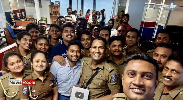 News Room Sri Lanka Police receives YouTube Silver Play