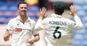 News Room : Starc, Hazlewood make quick work of West Indies to help Australia retain Frank Worrell Trophy