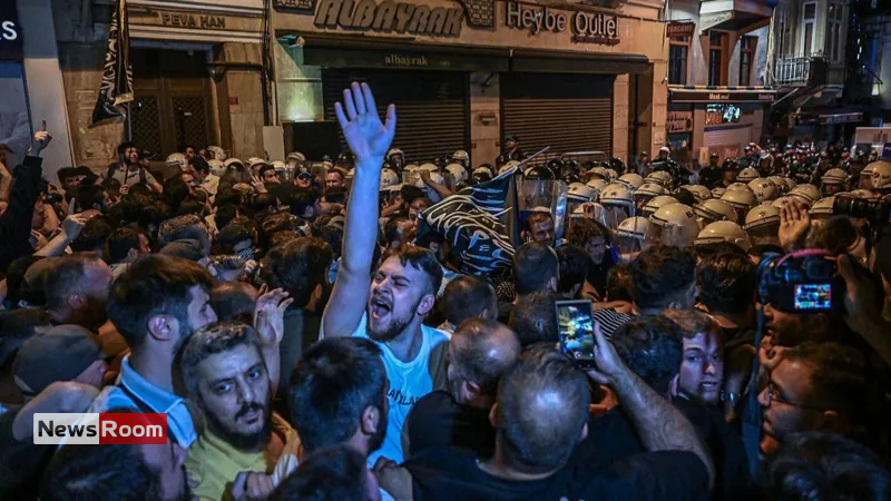 News Room : Turkey arrests journalists over alleged cartoon of