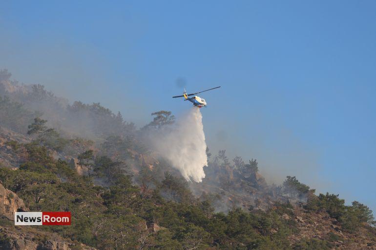 News Room : Wildfire on Greek island of Crete forces