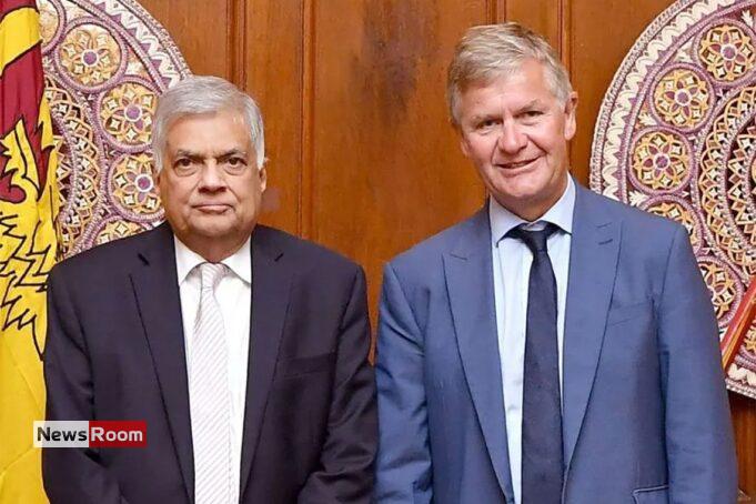News Room : Erik Solheim Calls for Immediate Release of Ranil Wickremesinghe