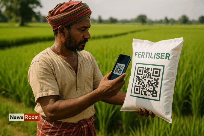 News Room : Govt to Launch QR Code-Based Fertiliser Subsidy Scheme for Farmers