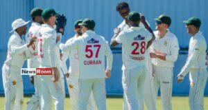 News Room : Mitchell puts New Zealand ahead despite middle-order collapse