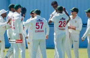 News Room : Mitchell puts New Zealand ahead despite middle-order collapse