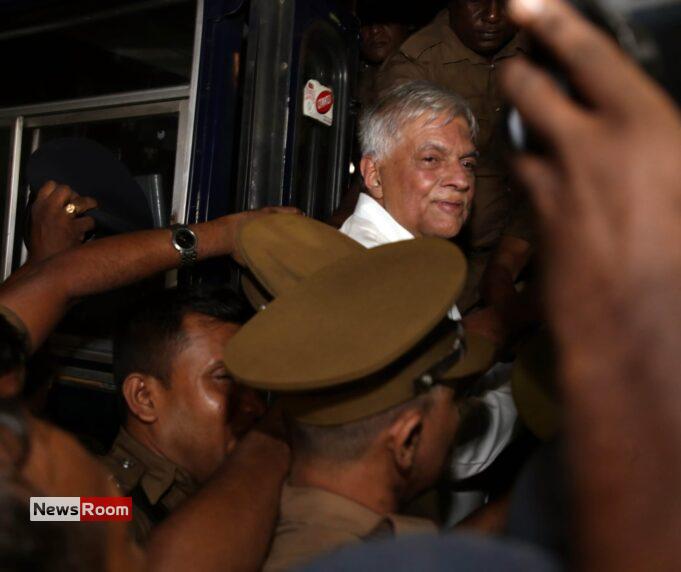 News Room : Ranil Wickremesinghe Admitted to Prison Hospital