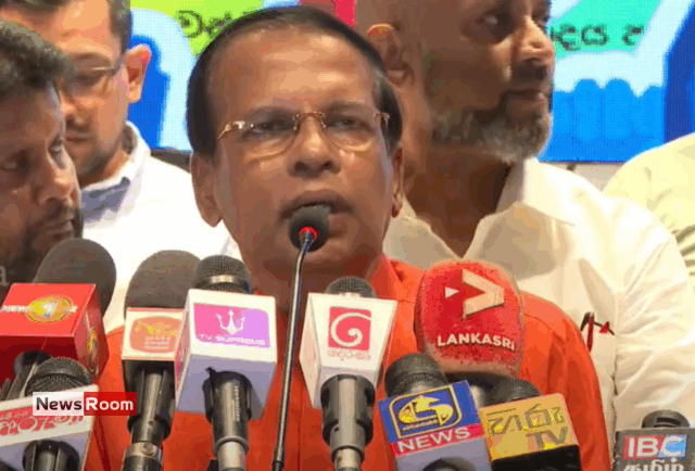 News Room : Sirisena: A Political Career Isn’t Complete Without