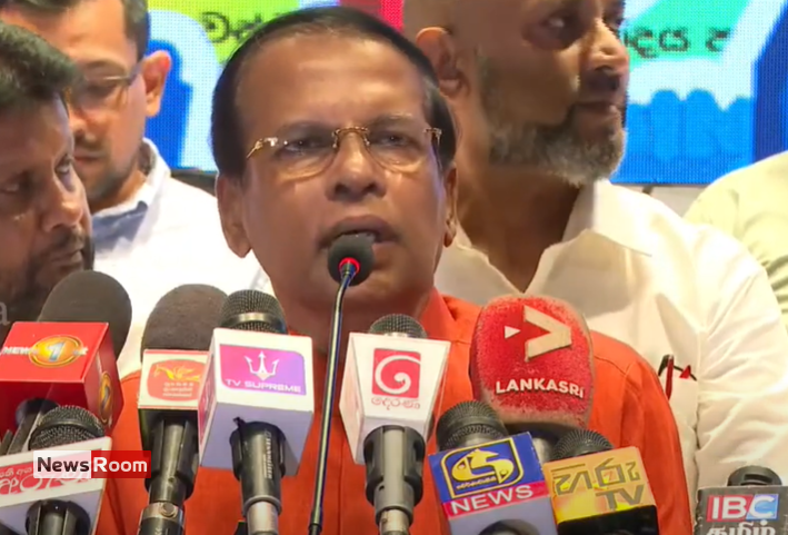 News Room : Sirisena: A Political Career Isn’t Complete Without